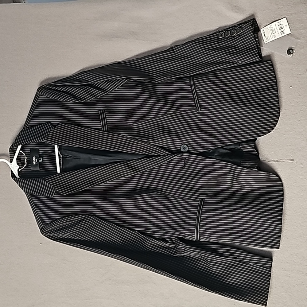 MNG Pin-striped Blazer-M